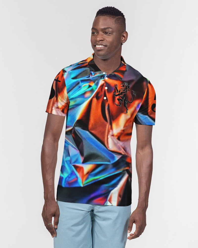 JAZZ1 Men's Slim Fit Short Sleeve Polo