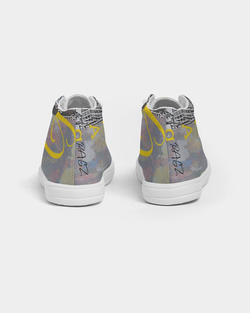 R Kids Hightop Canvas Shoe