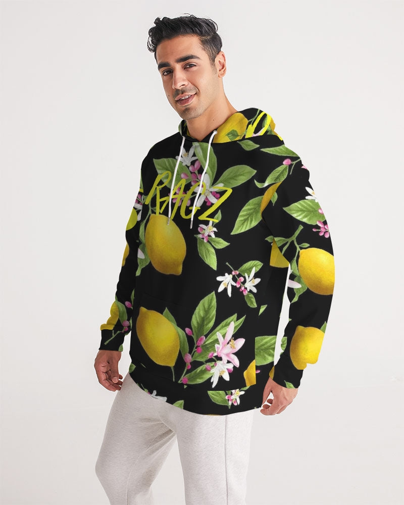 Lemon Flowers Men's Hoodie