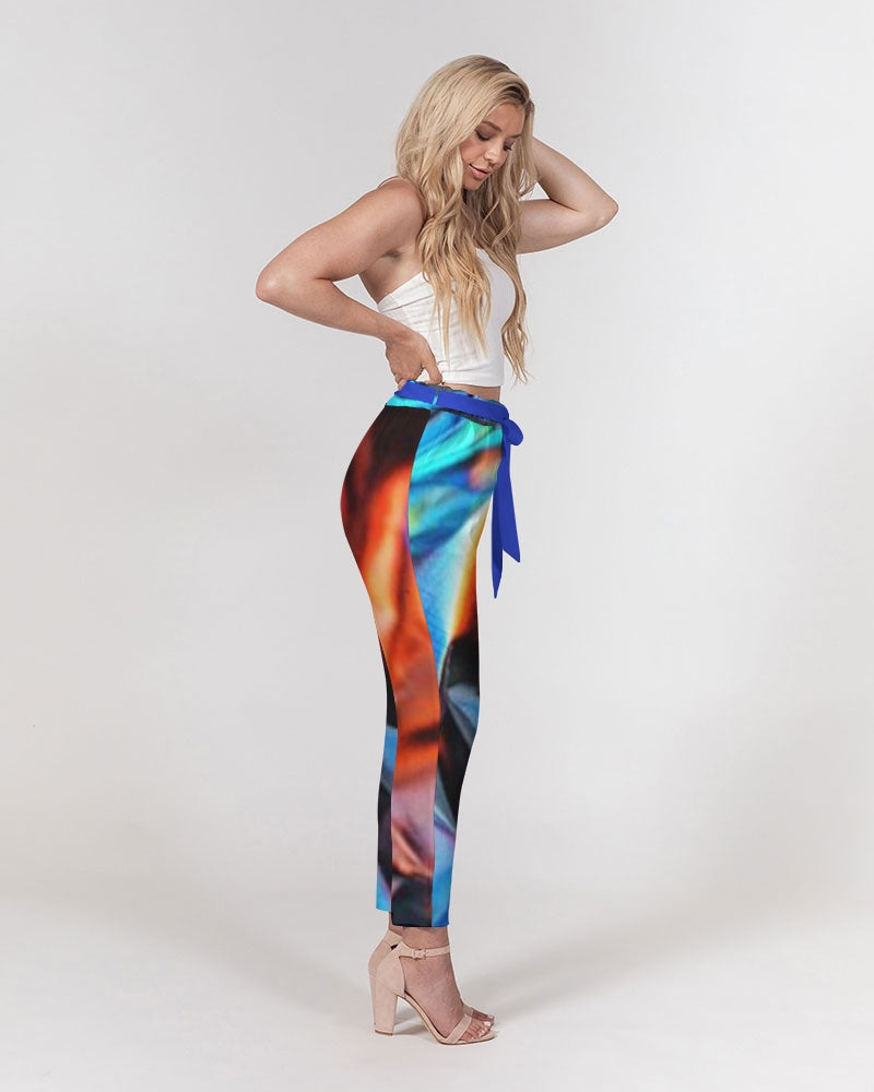 Jazz2 Women's Belted Tapered Pants