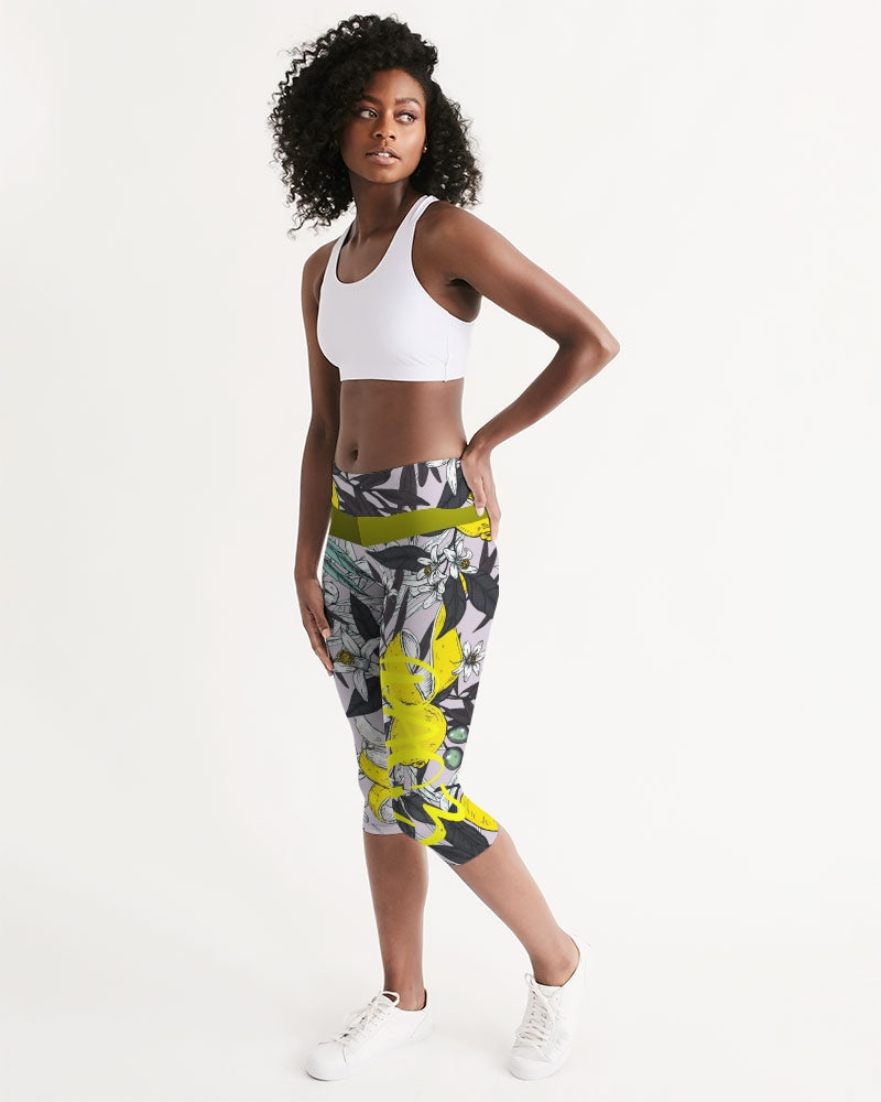 Lemonade Sports Bra Women's Mid-Rise Capri