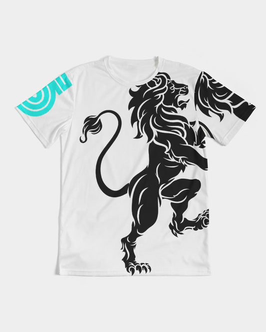 full Lion w bkgrd 09ebe3 Men's Tee
