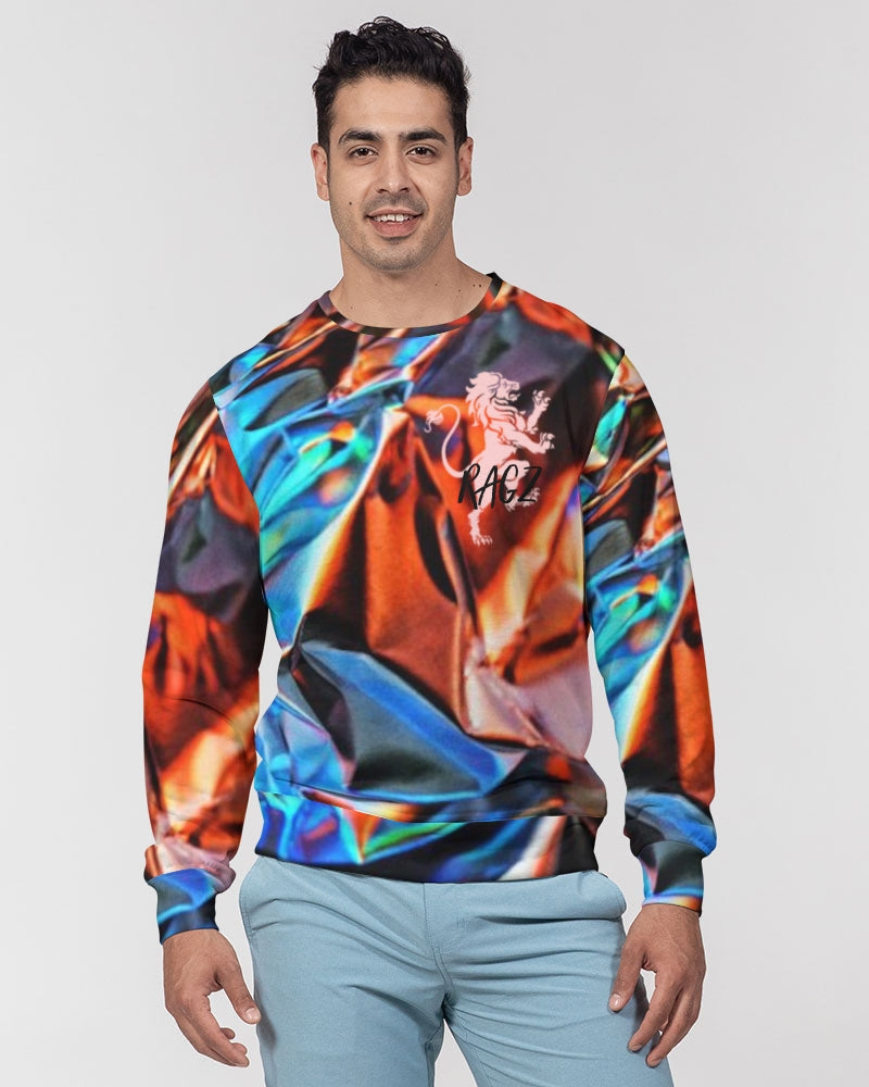 JAZZ1 Men's Classic French Terry Crewneck Pullover