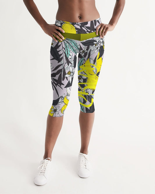 Lemonade Sports Bra Women's Mid-Rise Capri