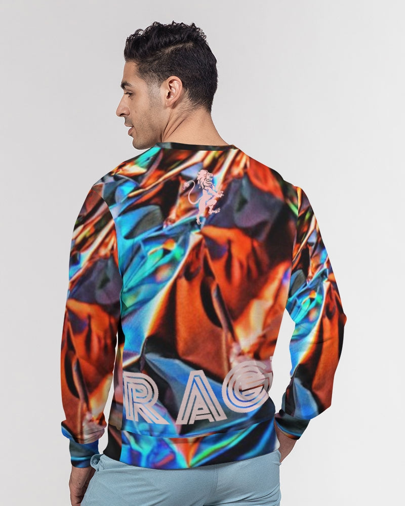 JAZZ1 Men's Classic French Terry Crewneck Pullover