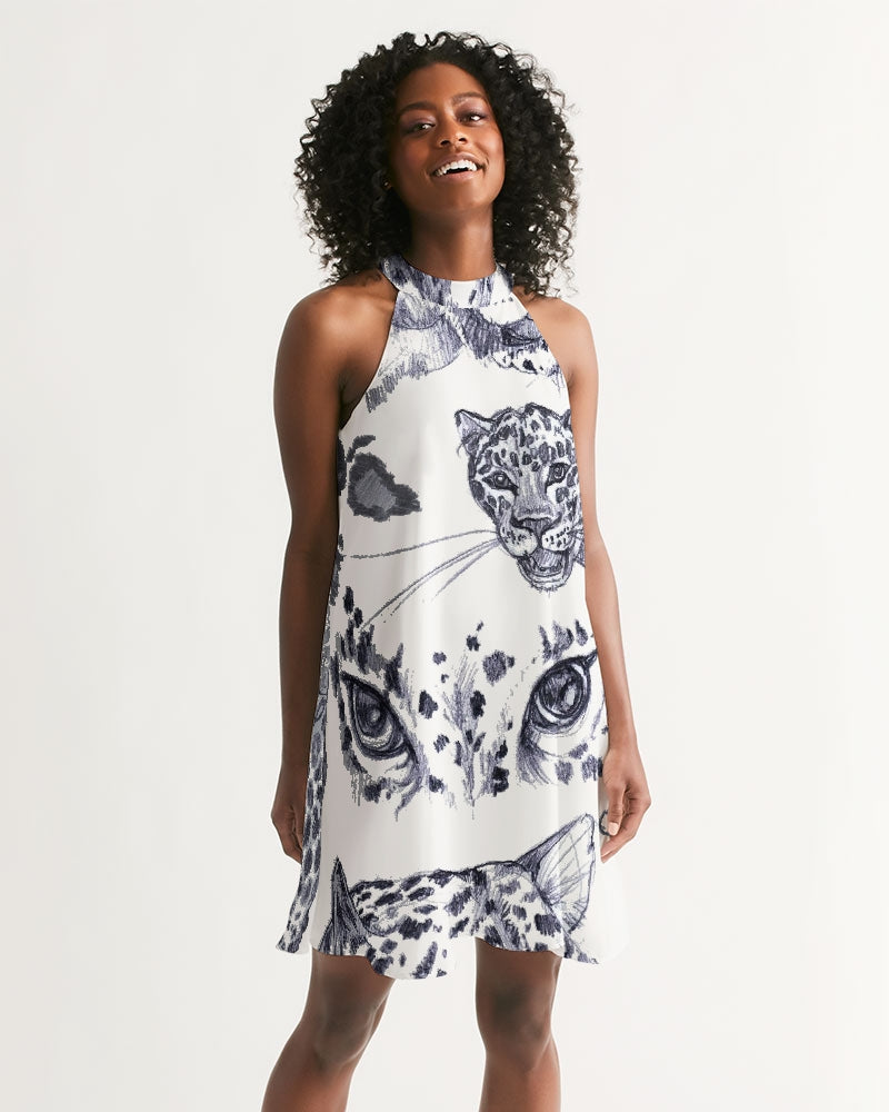 Jaguar Collection Women's Halter Dress