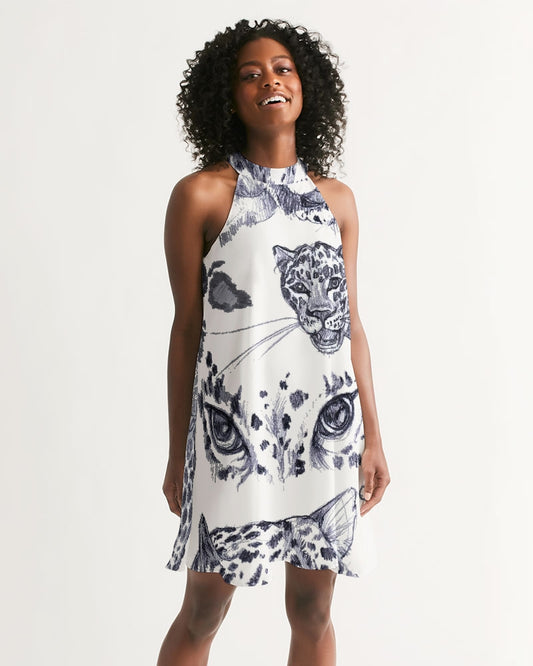 Jaguar Collection Women's Halter Dress