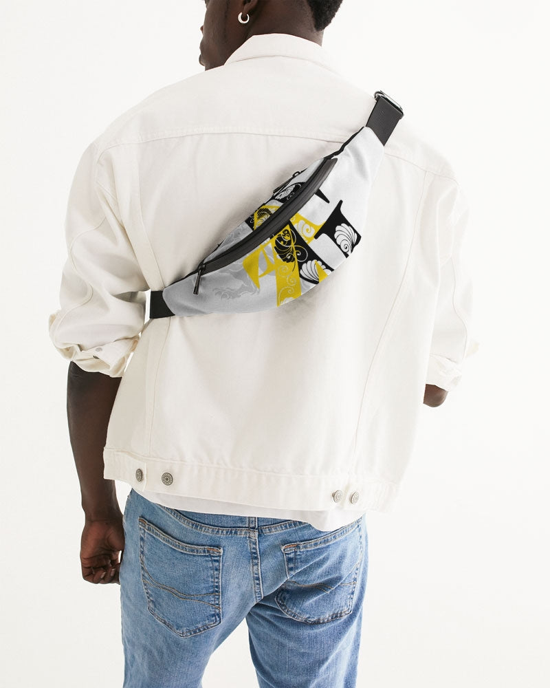 Black N Yellow Crossbody Sling Bag
