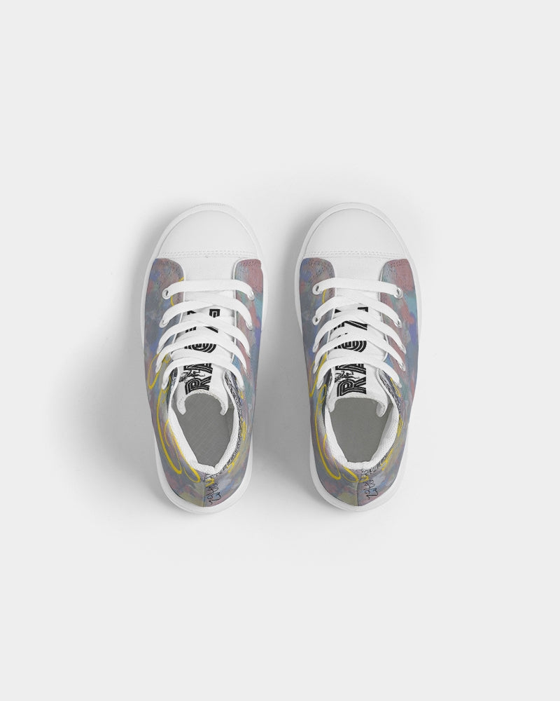 R Kids Hightop Canvas Shoe