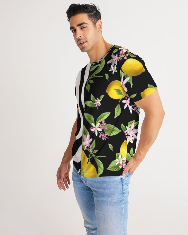 Lemon Flowers Men's Tee