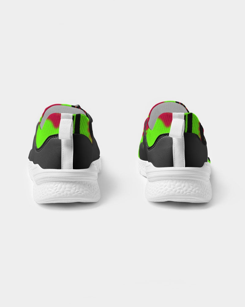 Neon Green Women's Two-Tone Sneaker