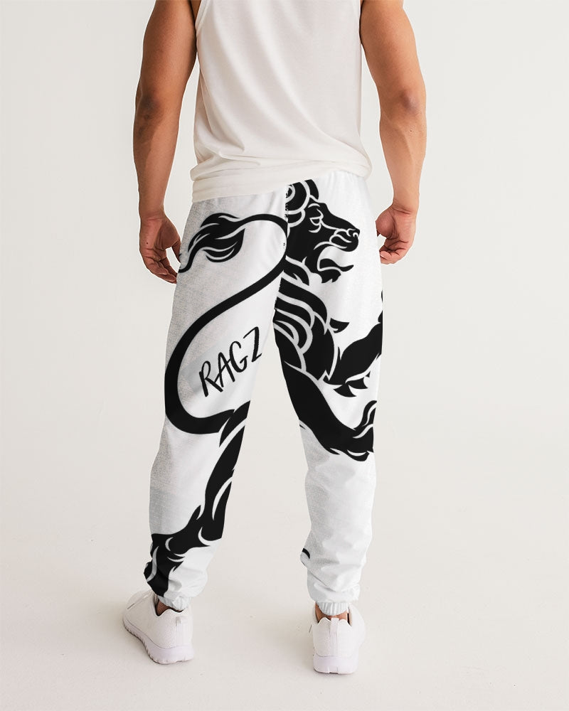 Black N Yellow Men's Track Pants