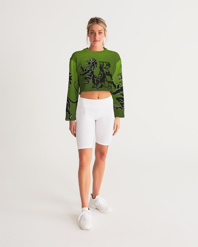 Green Machine Women's Cropped Sweatshirt