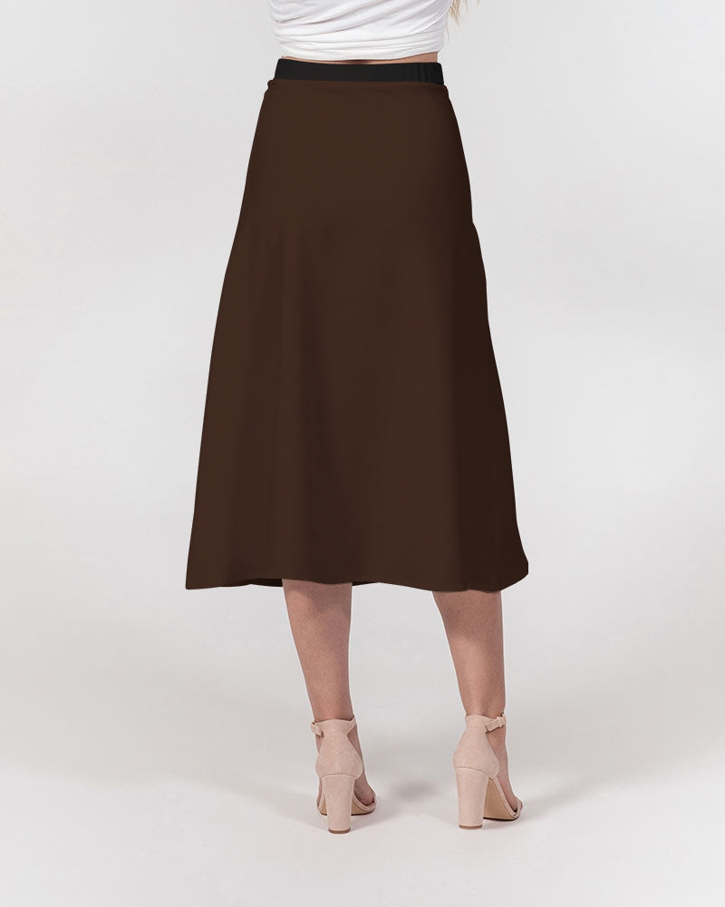 Beauty in darkness Women's A-Line Midi Skirt