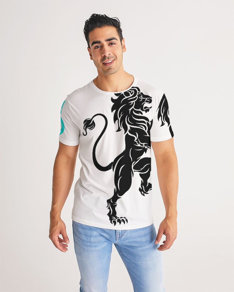 full Lion w bkgrd 09ebe3 Men's Tee