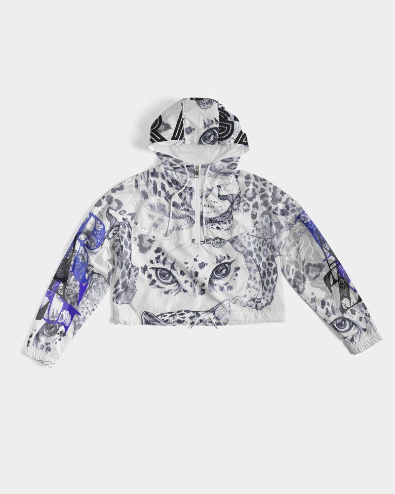 Jaguar Collection Women's Cropped Windbreaker