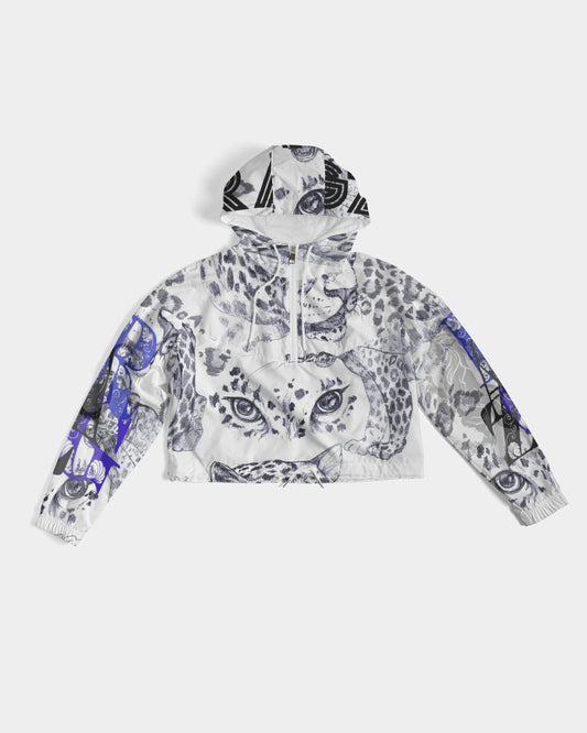 Jaguar Collection Women's Cropped Windbreaker