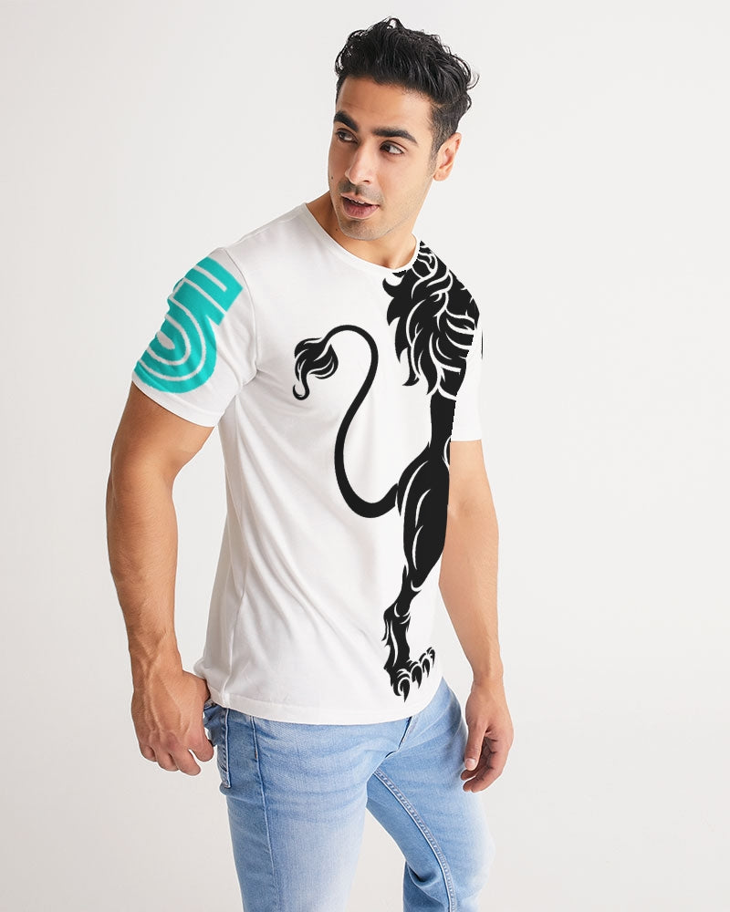 full Lion w bkgrd 09ebe3 Men's Tee