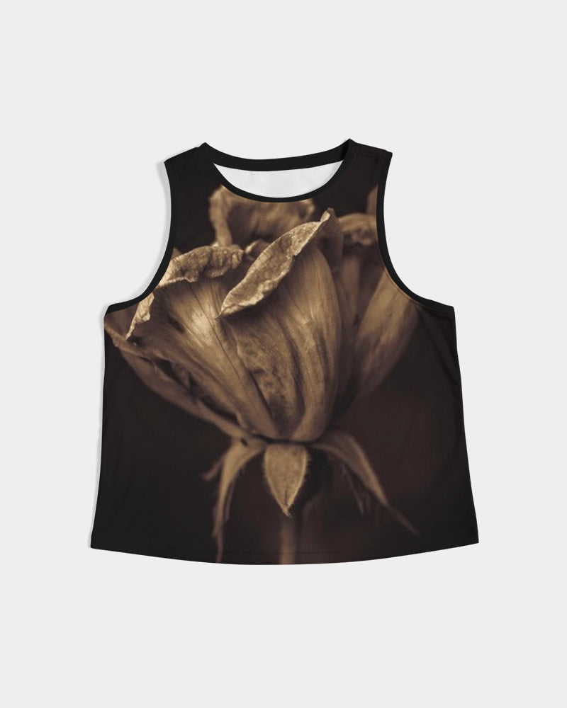 Beauty in darkness Women's Cropped Tank