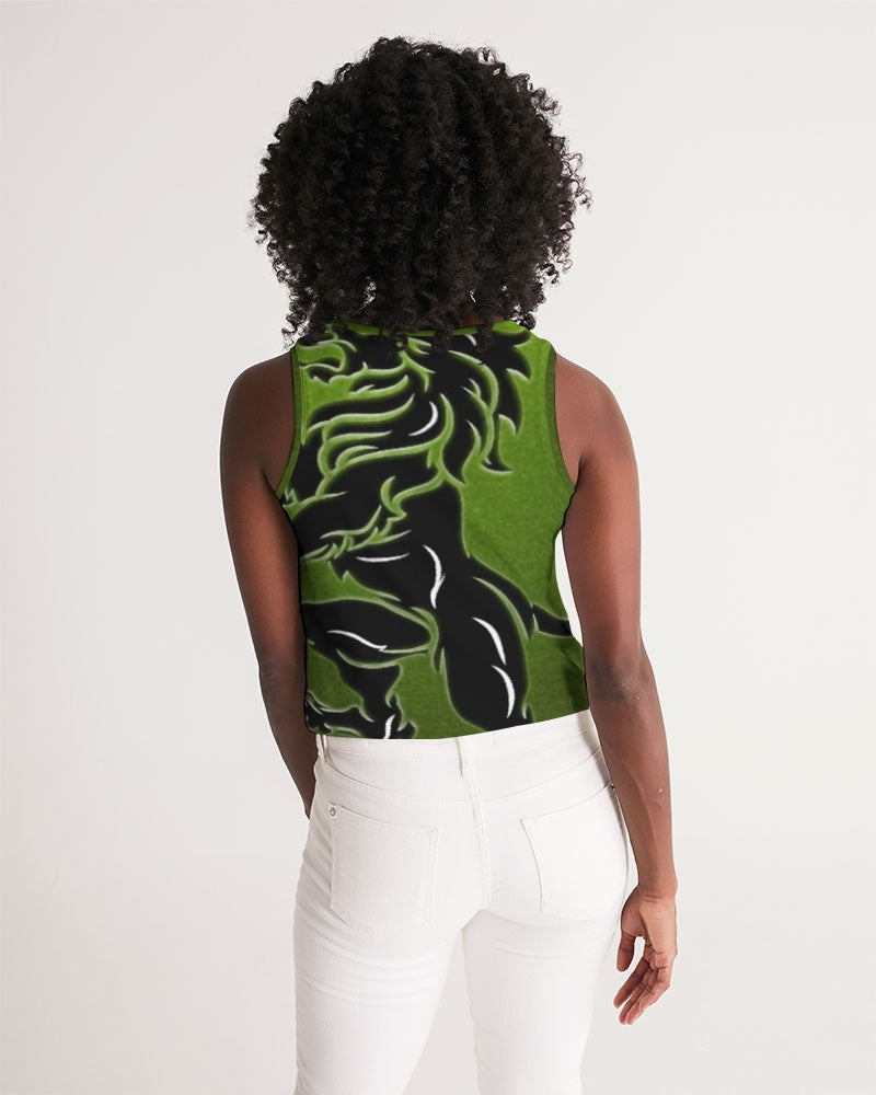 Green Machine Women's Cropped Tank