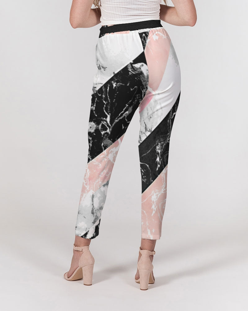 Marble Women's Belted Tapered Pants