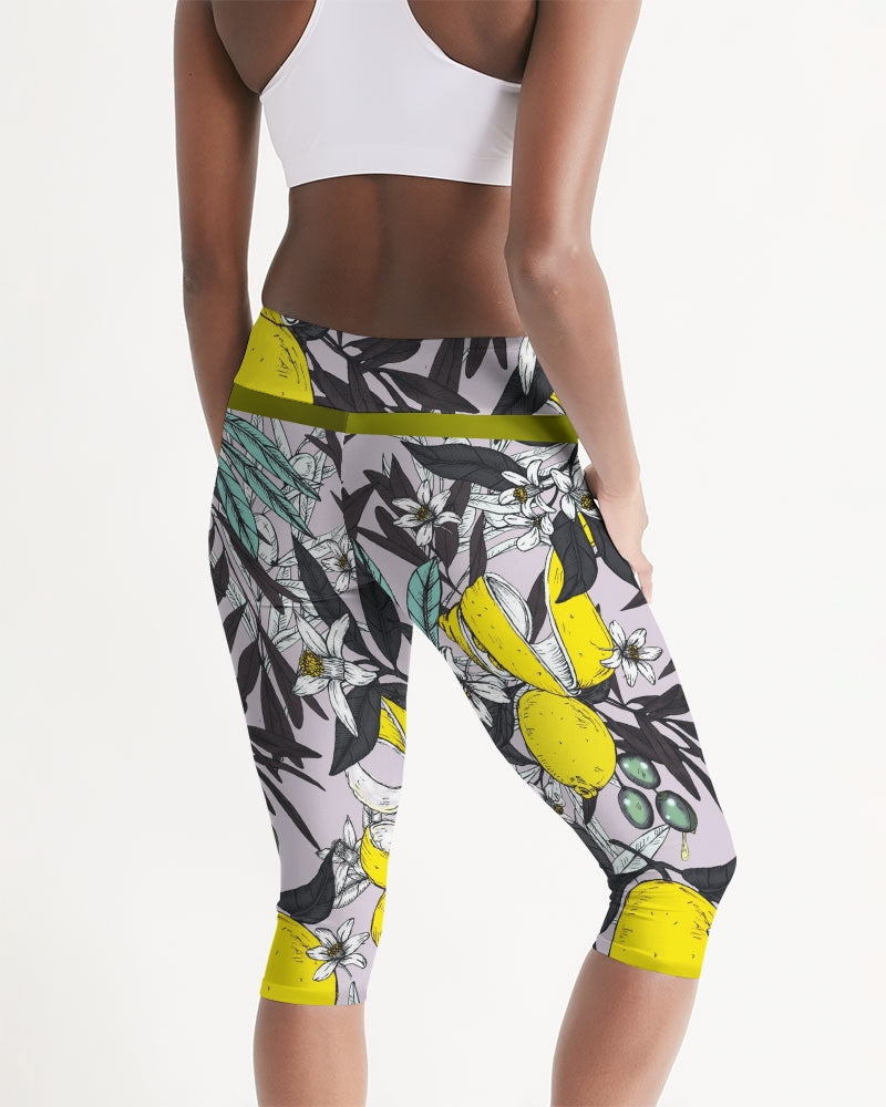 Lemonade Sports Bra Women's Mid-Rise Capri
