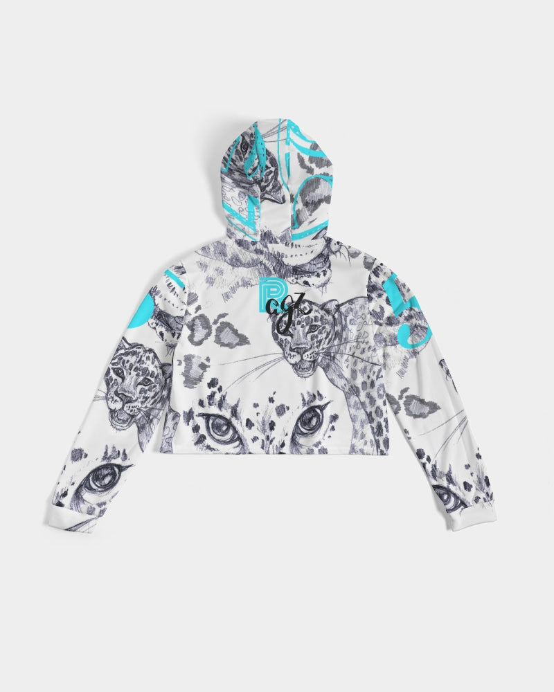 Jaguar Collection Women's Cropped Hoodie