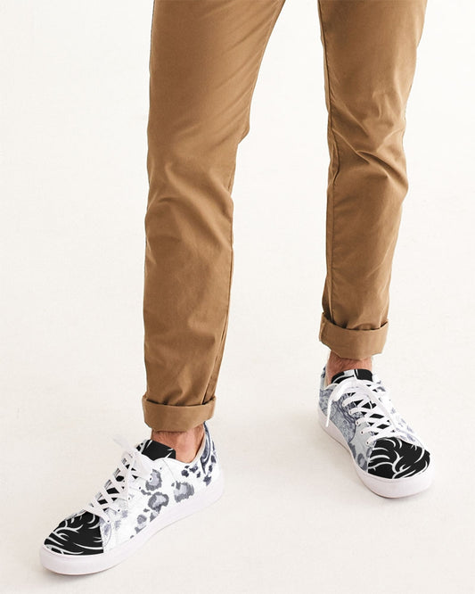 DEFAULT DESIGN 4 Men's Faux-Leather Sneaker
