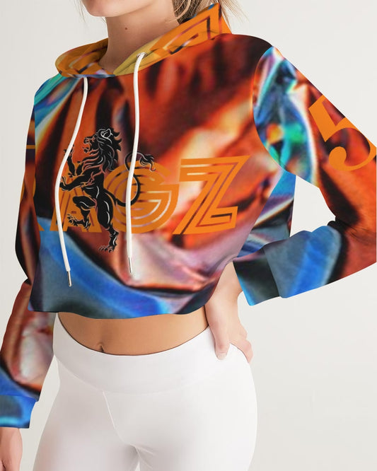 JAZZ1 Women's Cropped Hoodie
