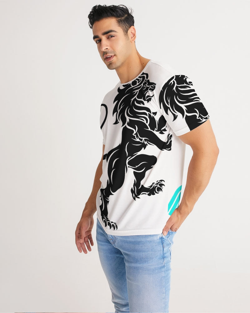 full Lion w bkgrd 09ebe3 Men's Tee