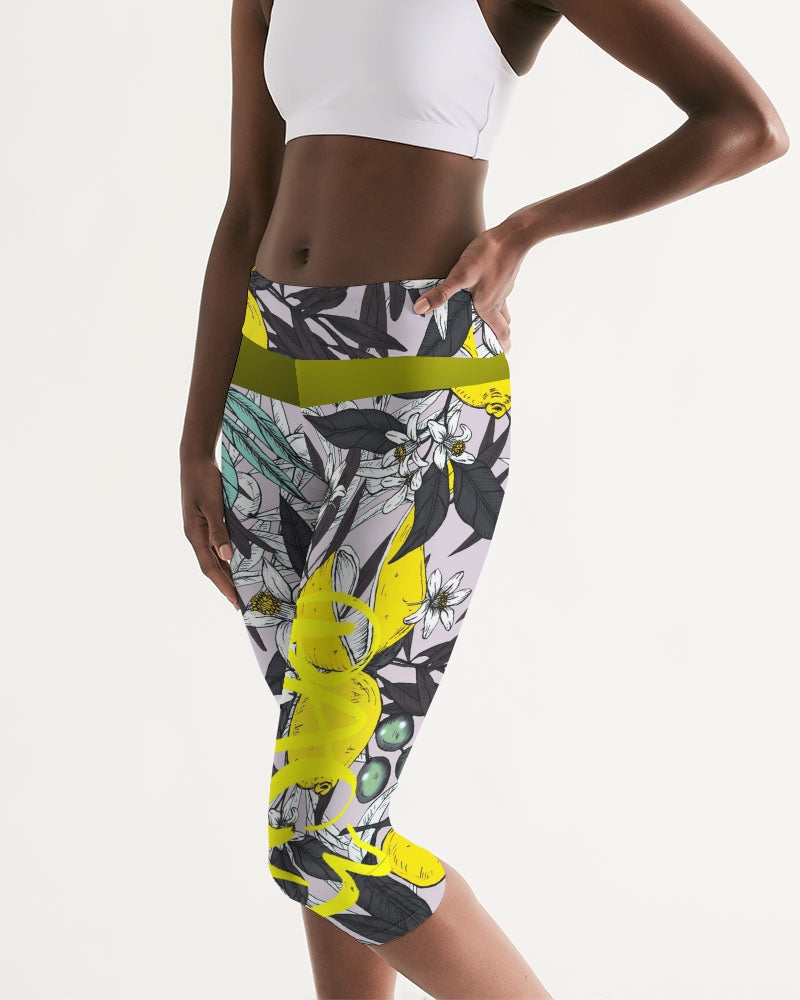 Lemonade Sports Bra Women's Mid-Rise Capri