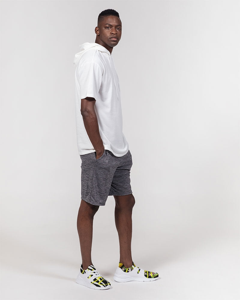 Lemon Flowers Men's Two-Tone Sneaker
