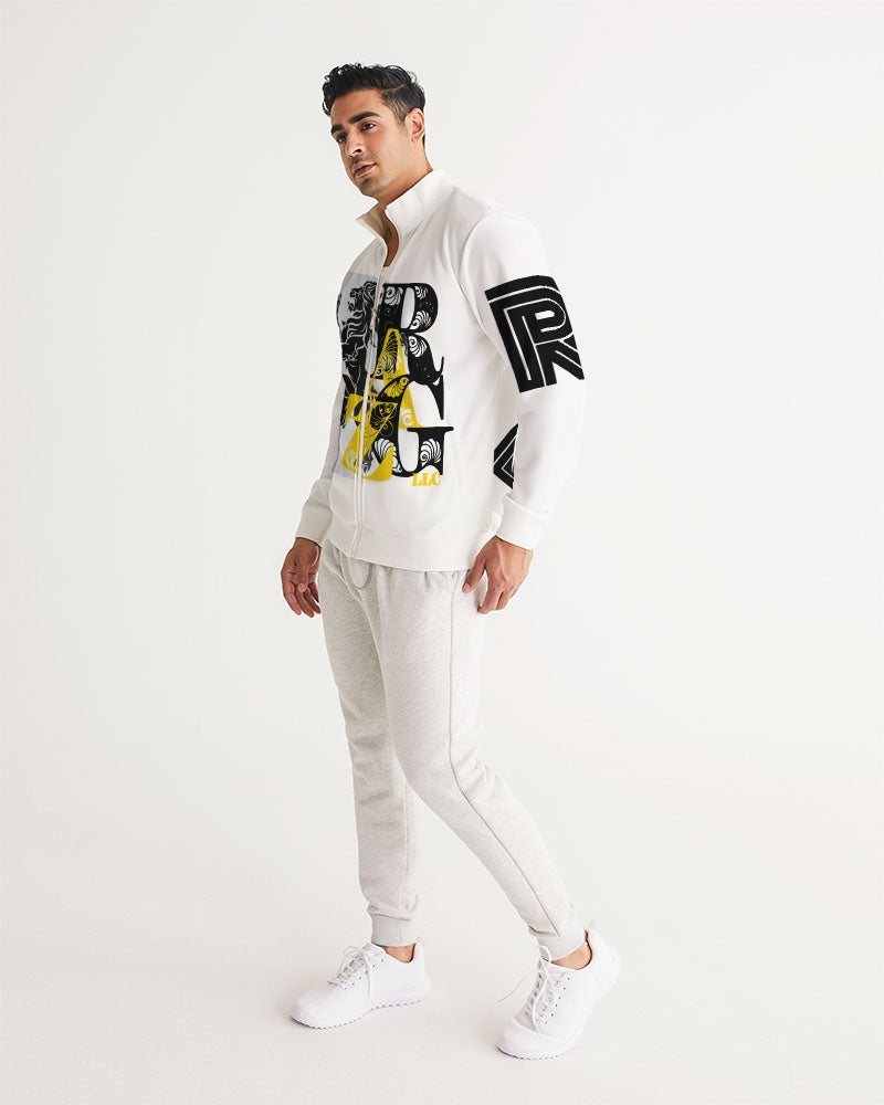 Black N Yellow Men's Track Jacket