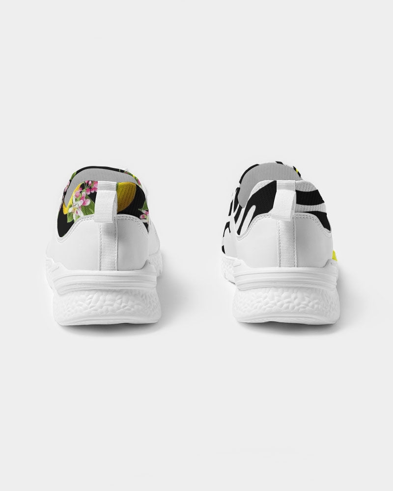 Lemon Flowers Men's Two-Tone Sneaker