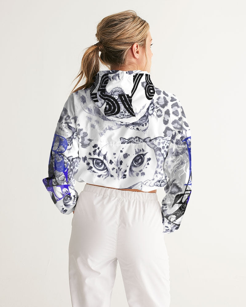 Jaguar Collection Women's Cropped Windbreaker
