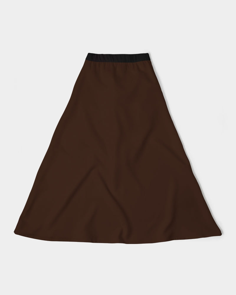 Beauty in darkness Women's A-Line Midi Skirt
