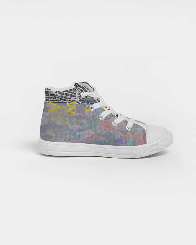 R Kids Hightop Canvas Shoe