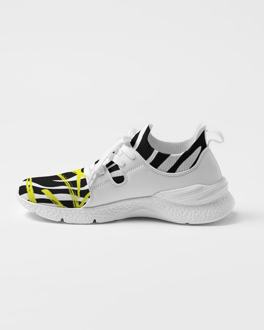 Lemon Flowers Men's Two-Tone Sneaker