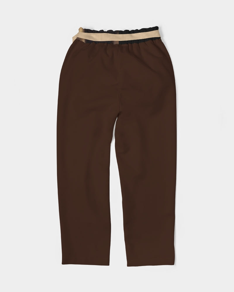 Beauty in darkness Women's Belted Tapered Pants