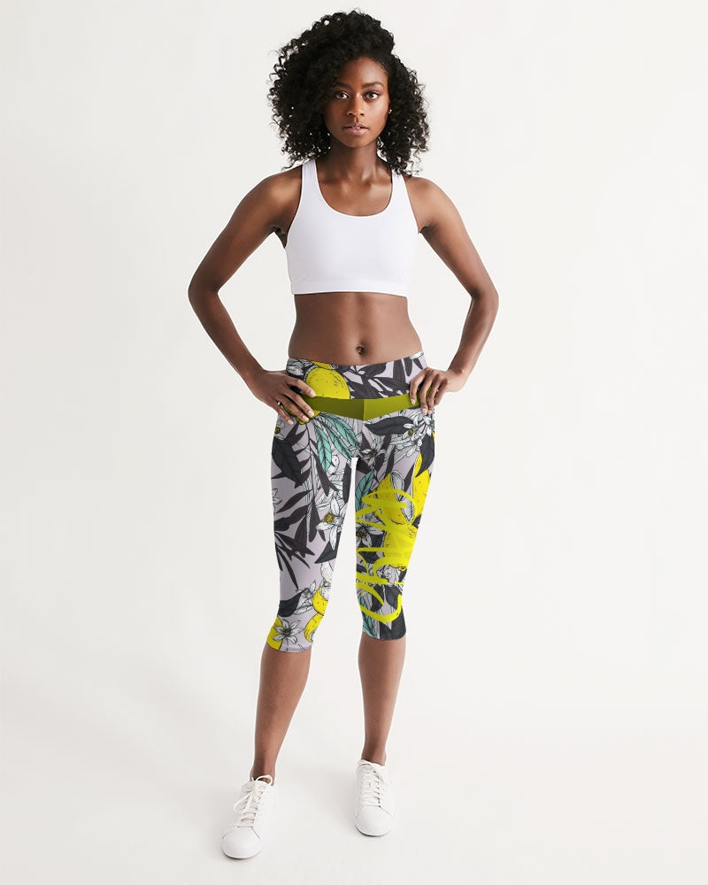 Lemonade Sports Bra Women's Mid-Rise Capri