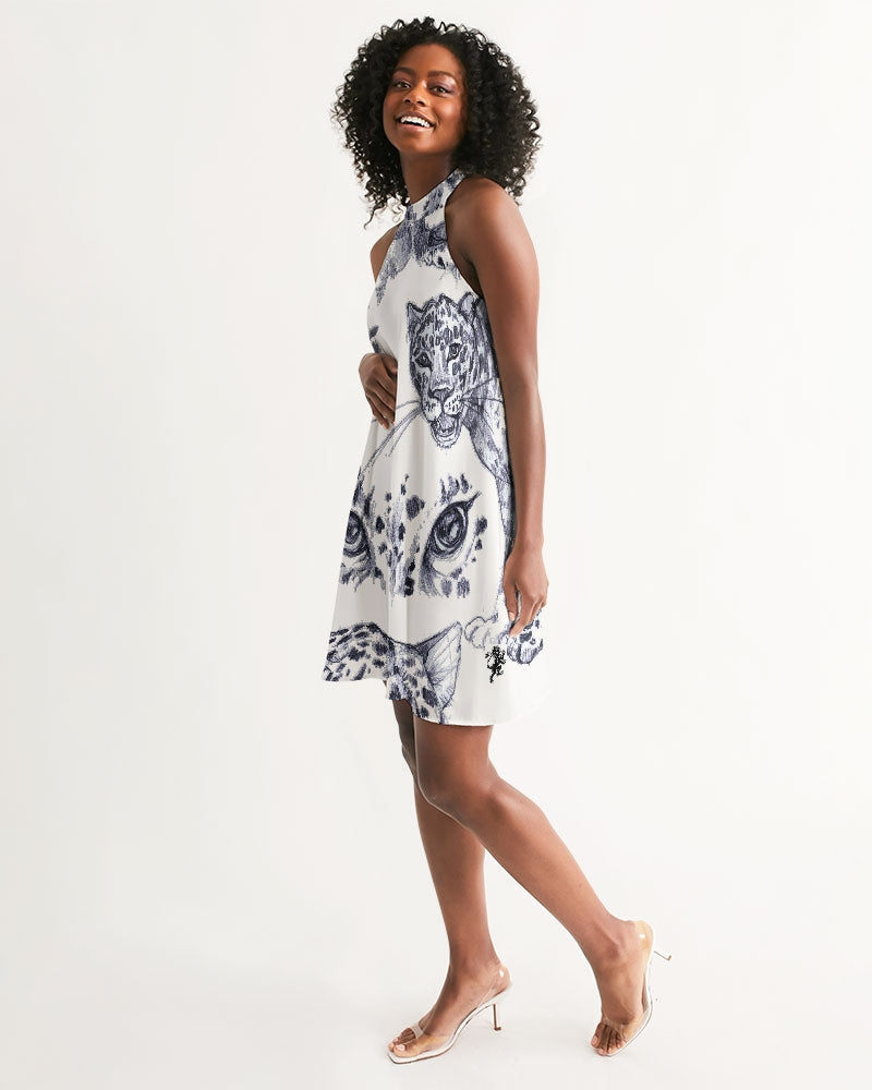 Jaguar Collection Women's Halter Dress
